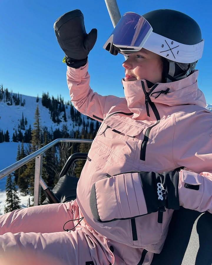Snowboard Jacket For Women Soft Pink