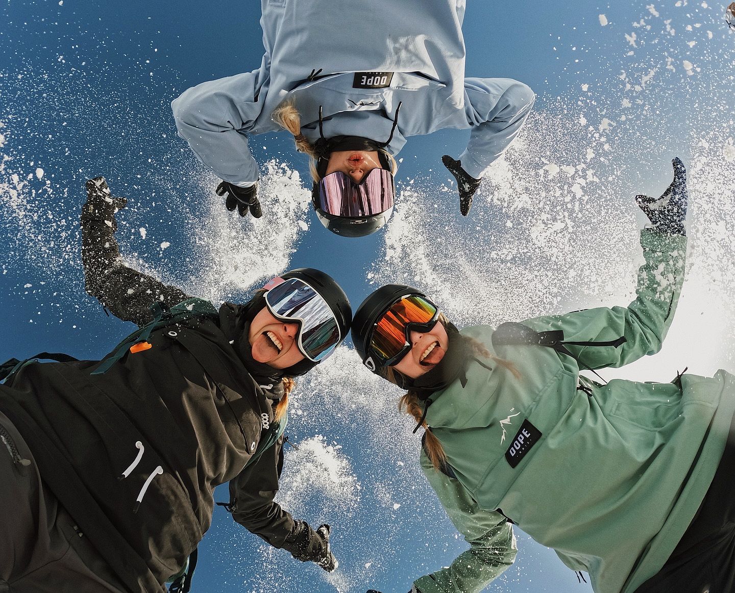 Snowboard Jacket For Women Faded Green