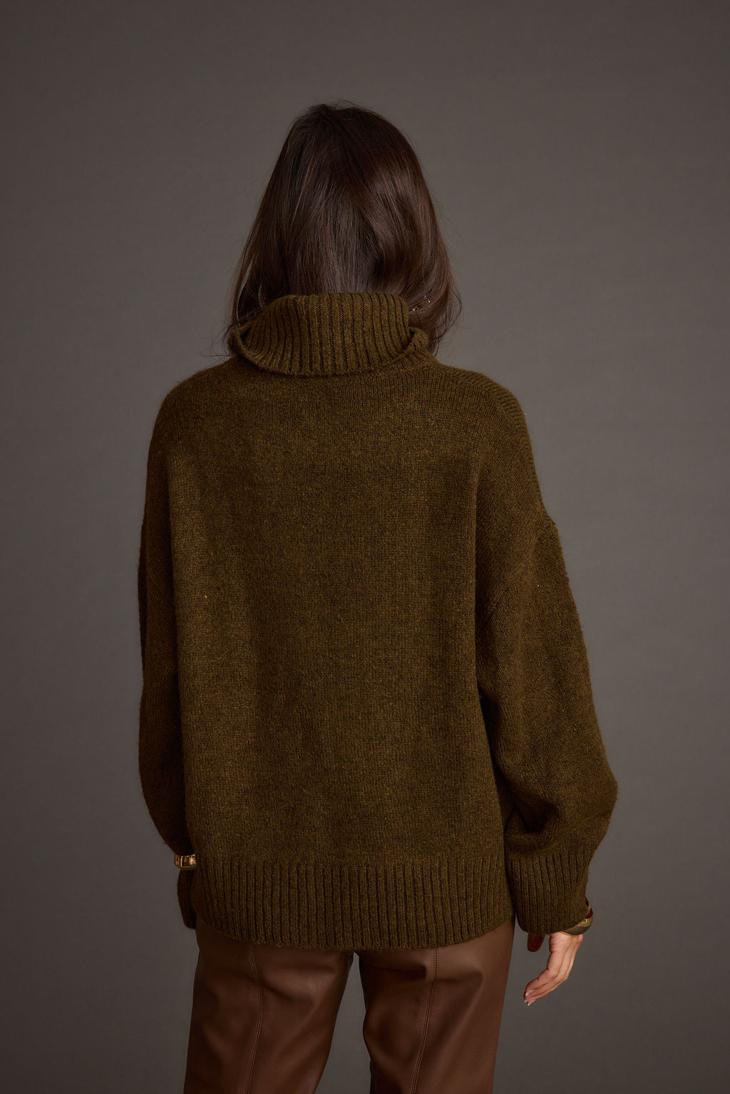Cedar Oversized Sweater Turtleneck