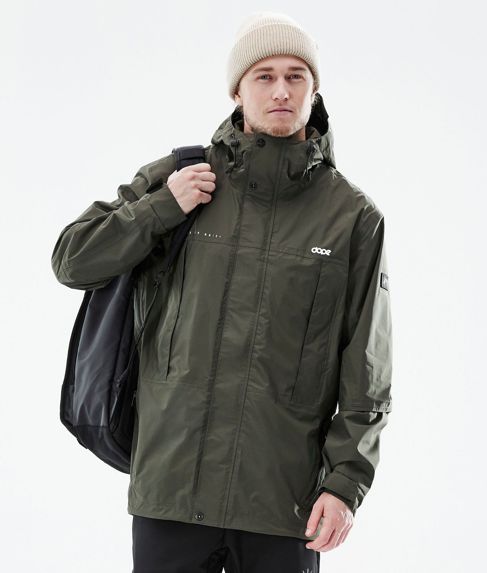 Outdoor Jacket For Men Olive Green