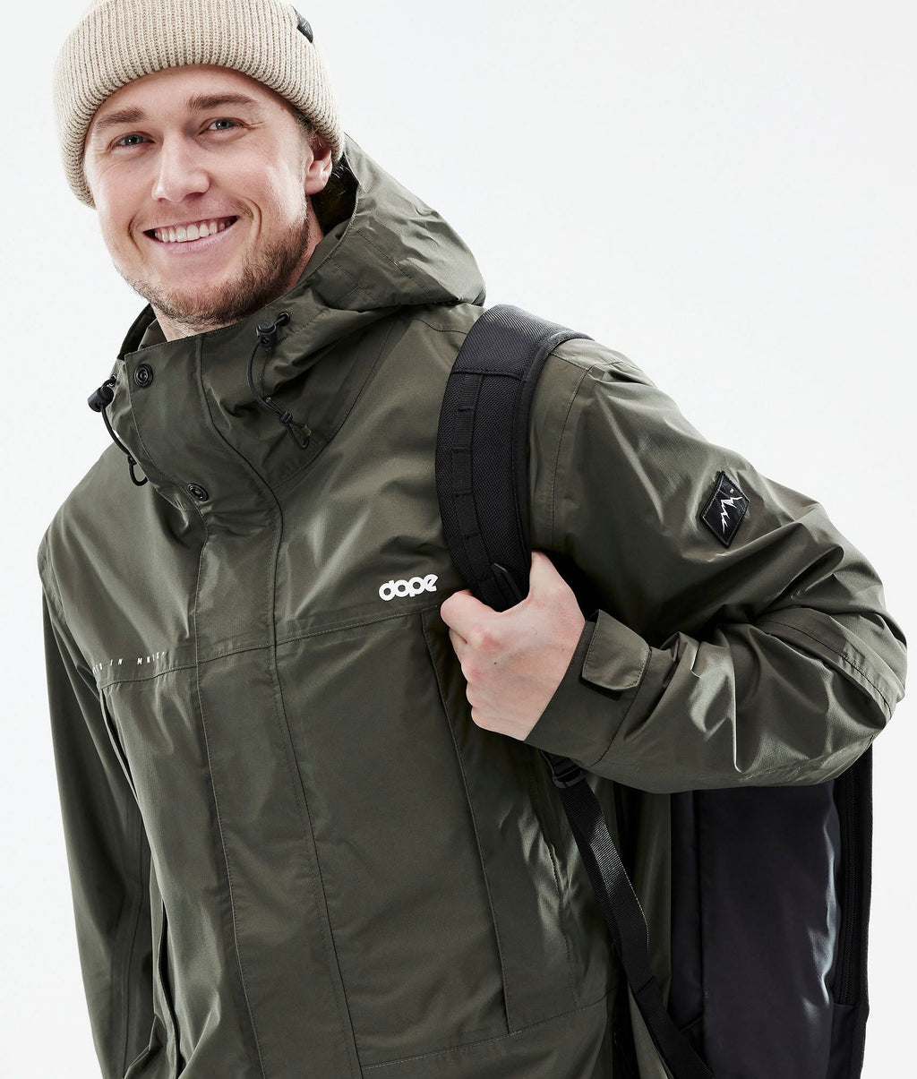 Outdoor Jacket For Men Olive Green