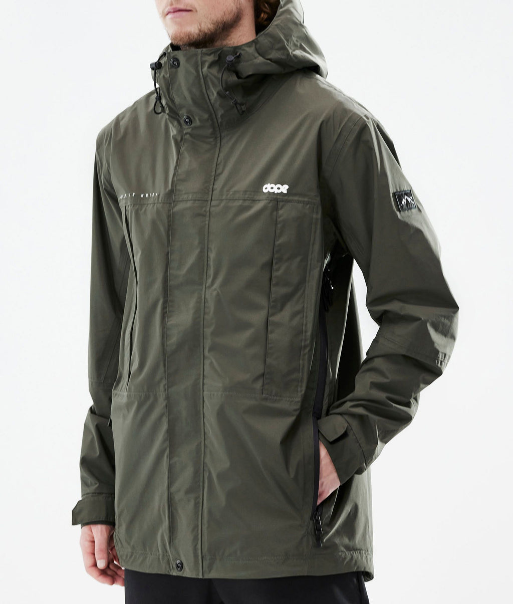 Outdoor Jacket For Men Olive Green
