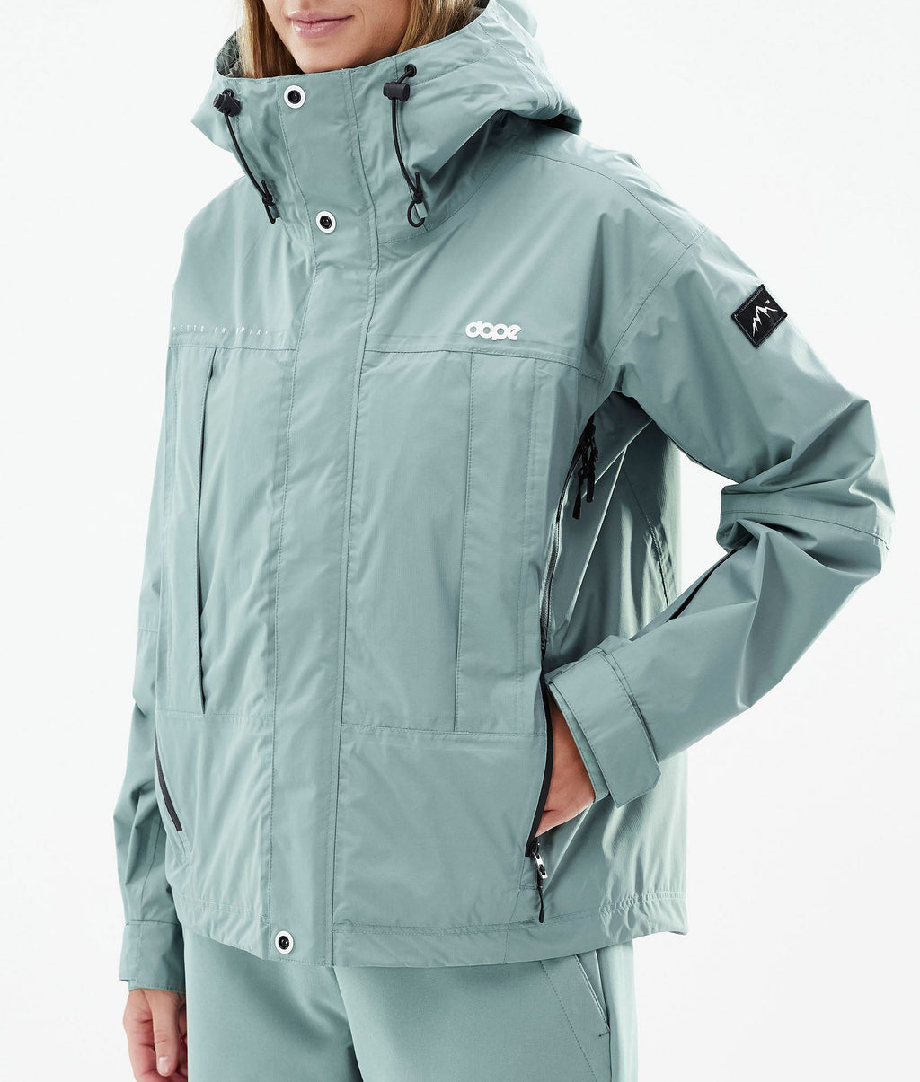 Outdoor Jacket For Women Faded Green