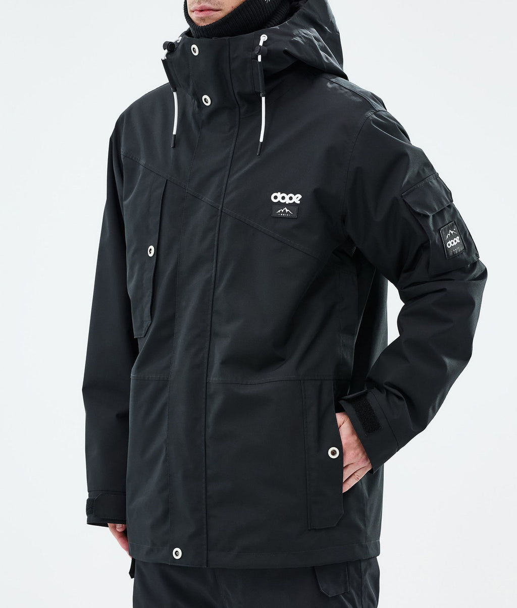 Snowboard Jacket For Men Black