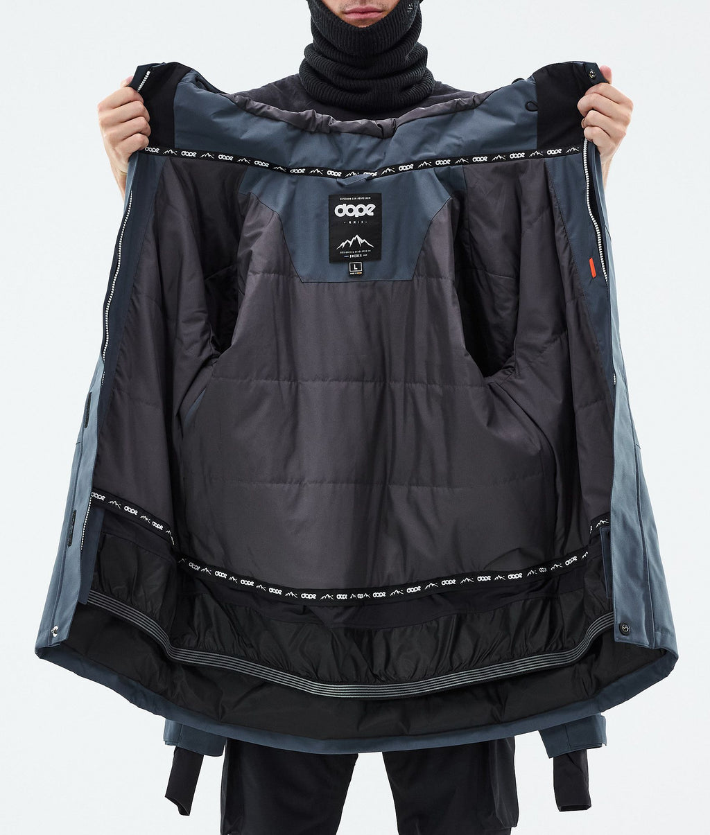 Snowboard Jacket For Men Metal Blue