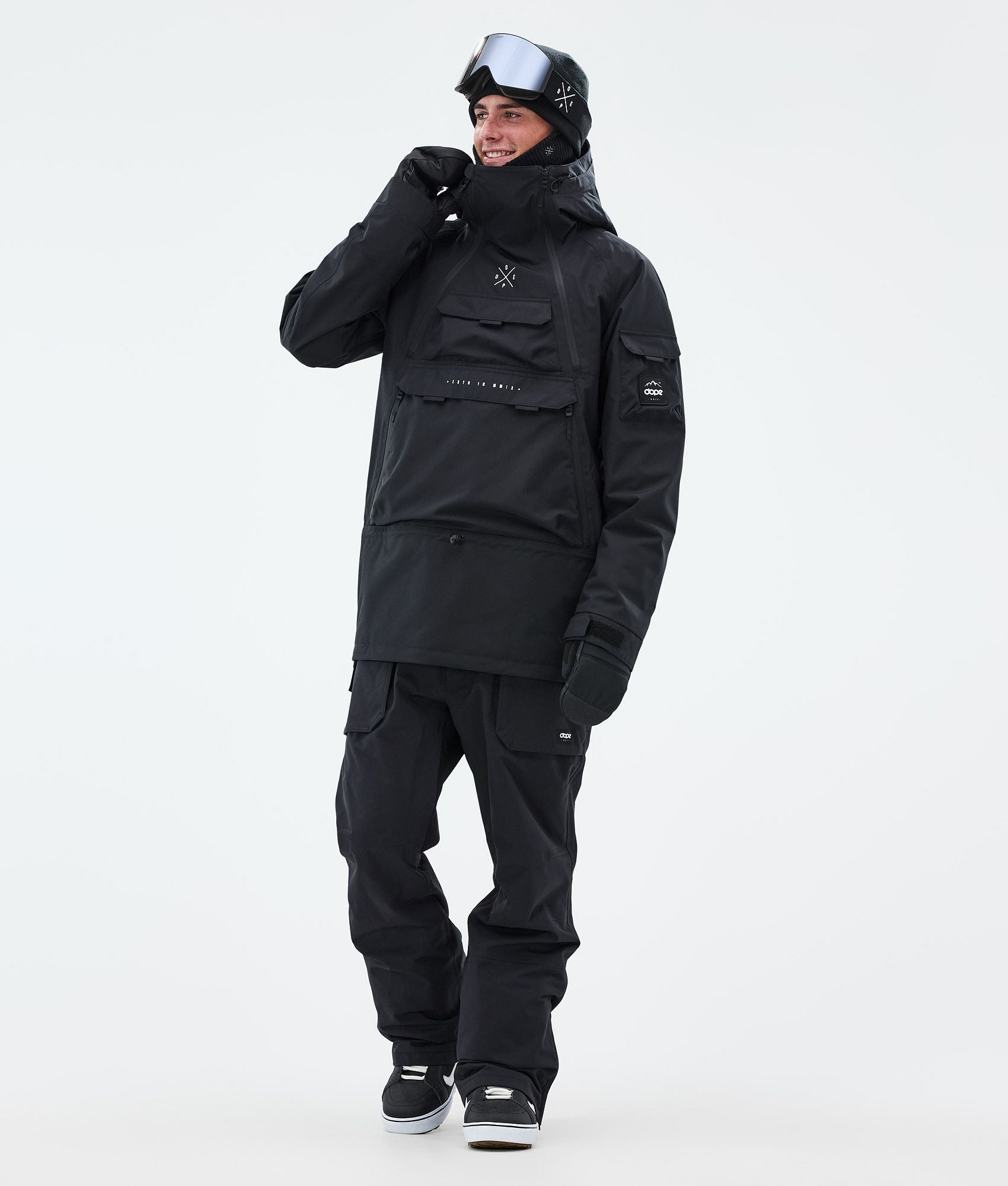 Snowboard Jacket For Men Black