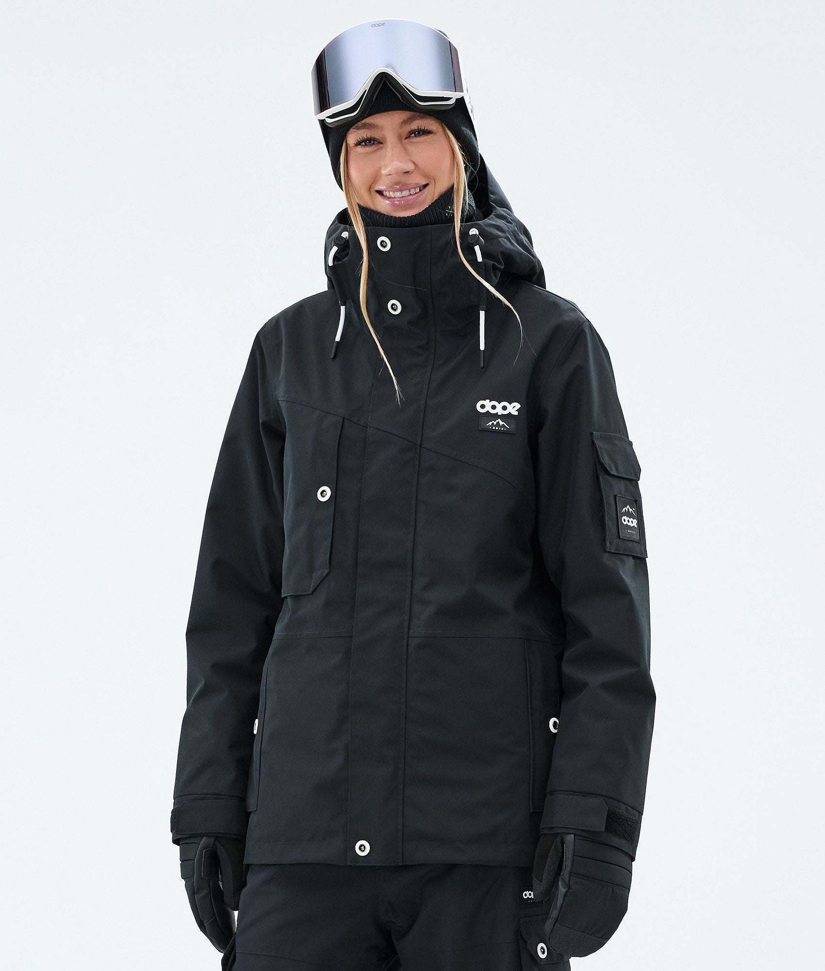 Snowboard Jacket For Women Black