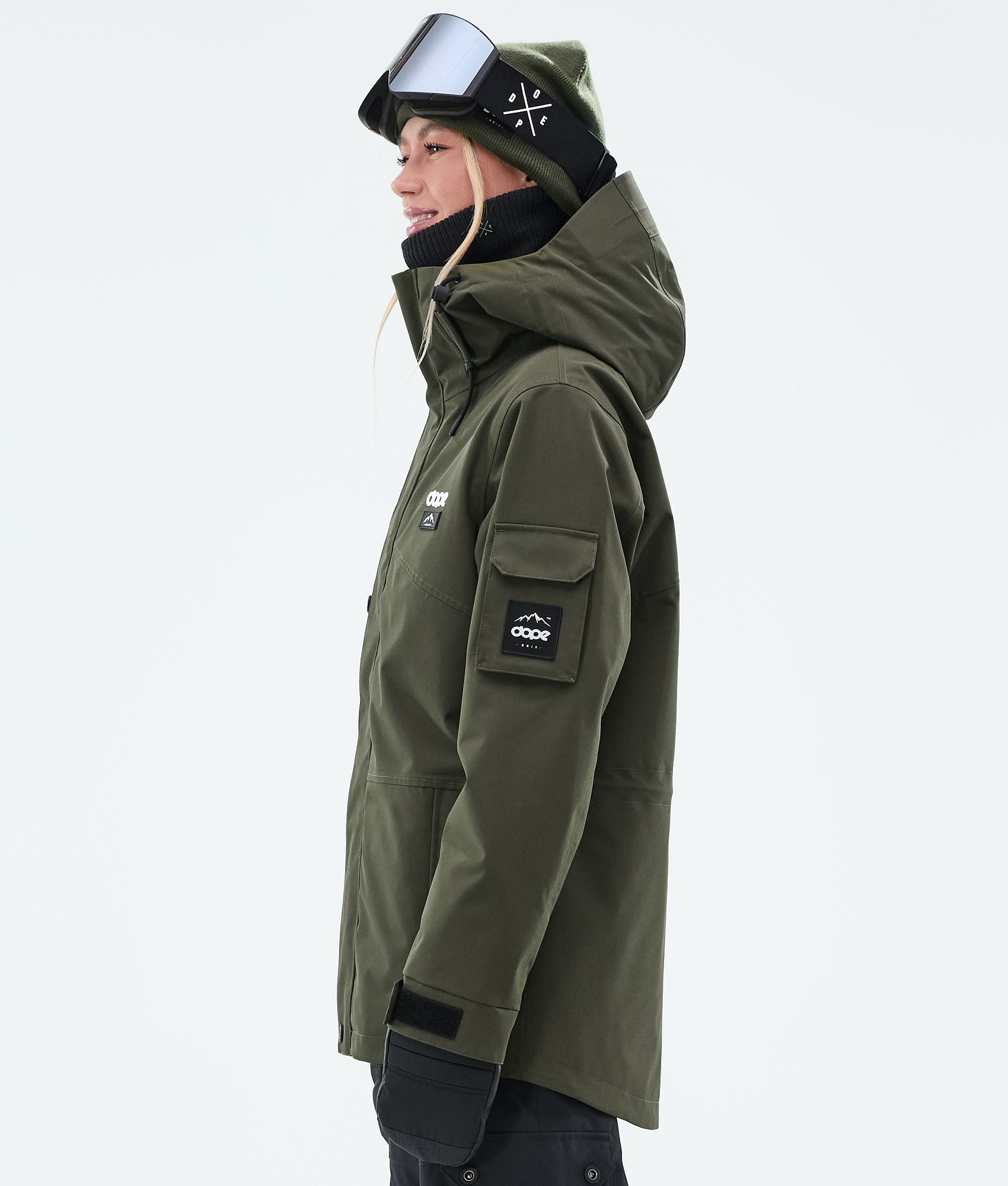 Snowboard Jacket For Women Olive Green