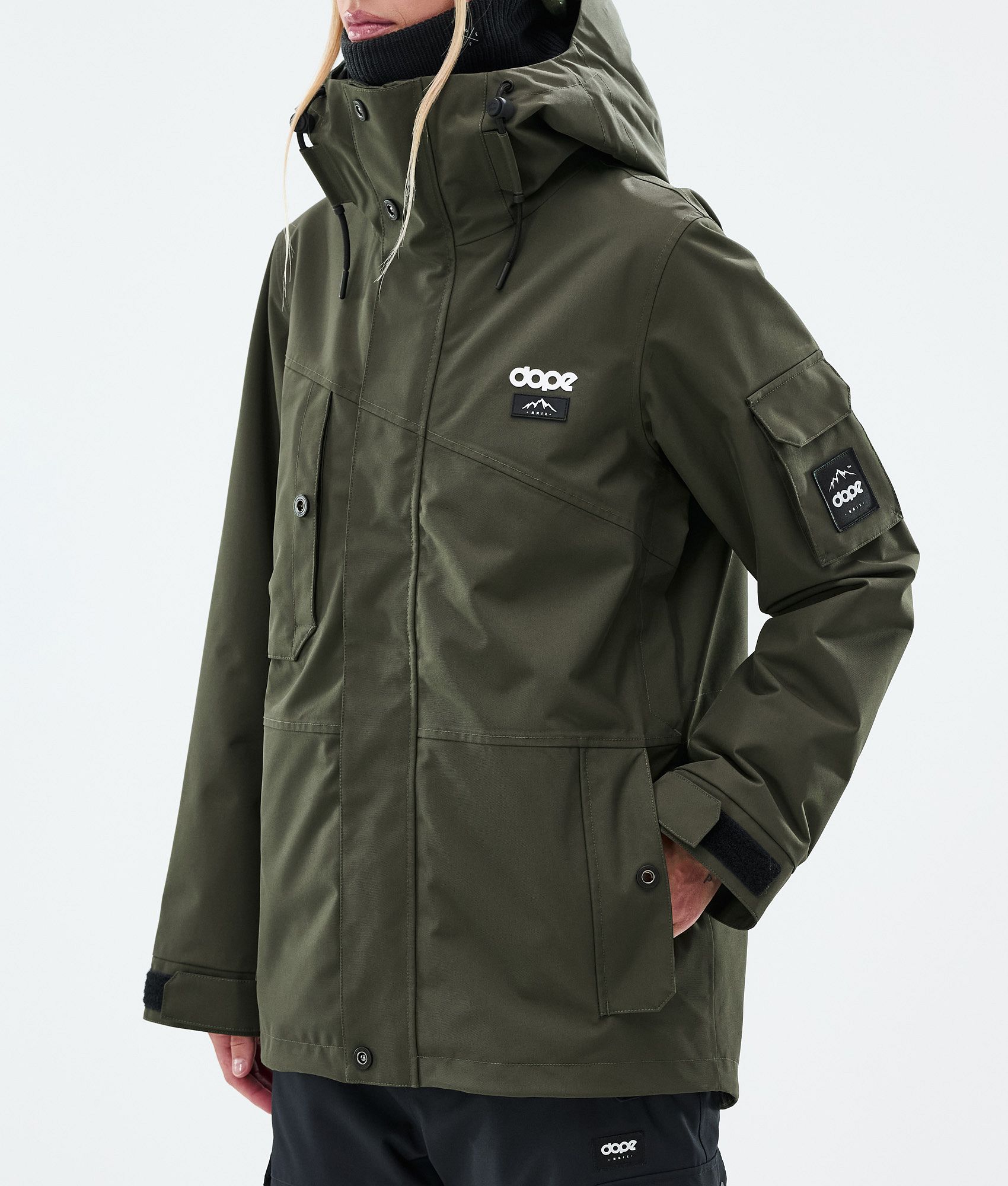 Snowboard Jacket For Women Olive Green