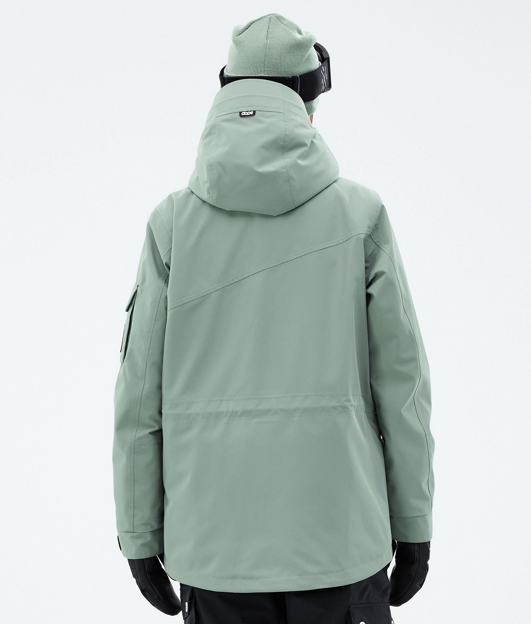 Snowboard Jacket For Women Faded Green