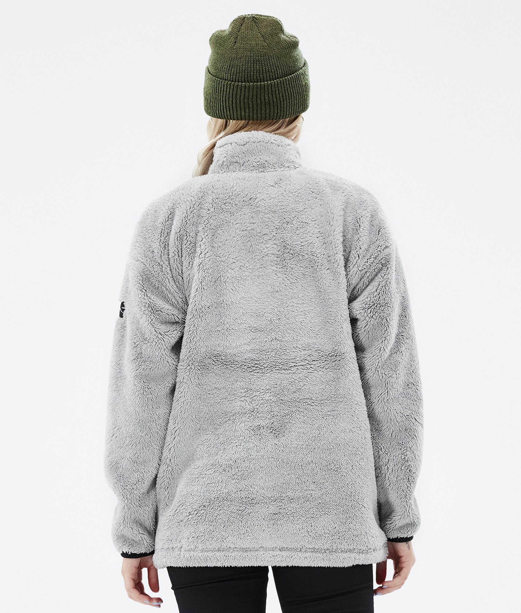 Fleece Sweater For Women Light Grey