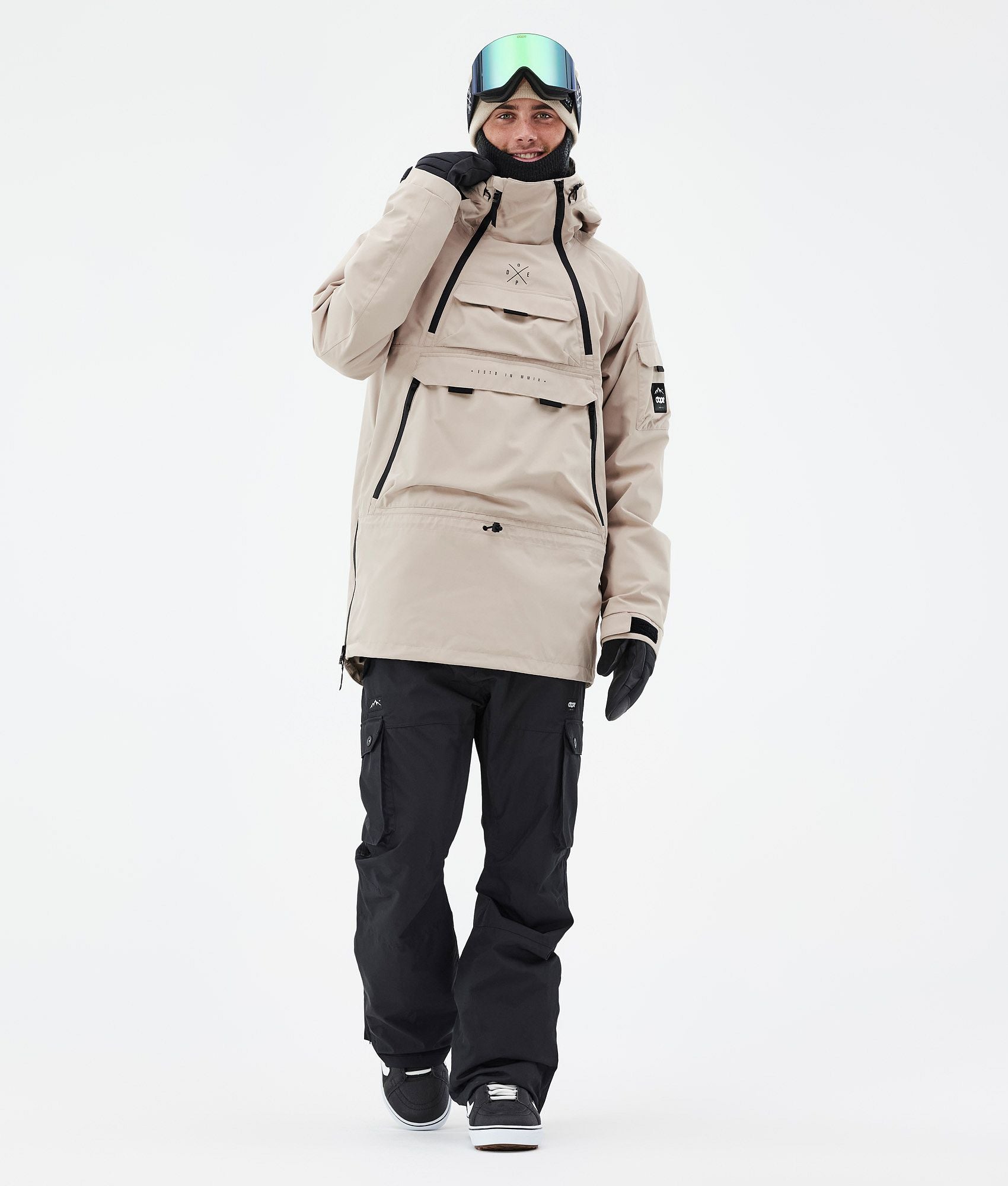 Snowboard Jacket For Men Sand