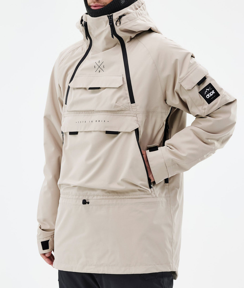 Snowboard Jacket For Men Sand