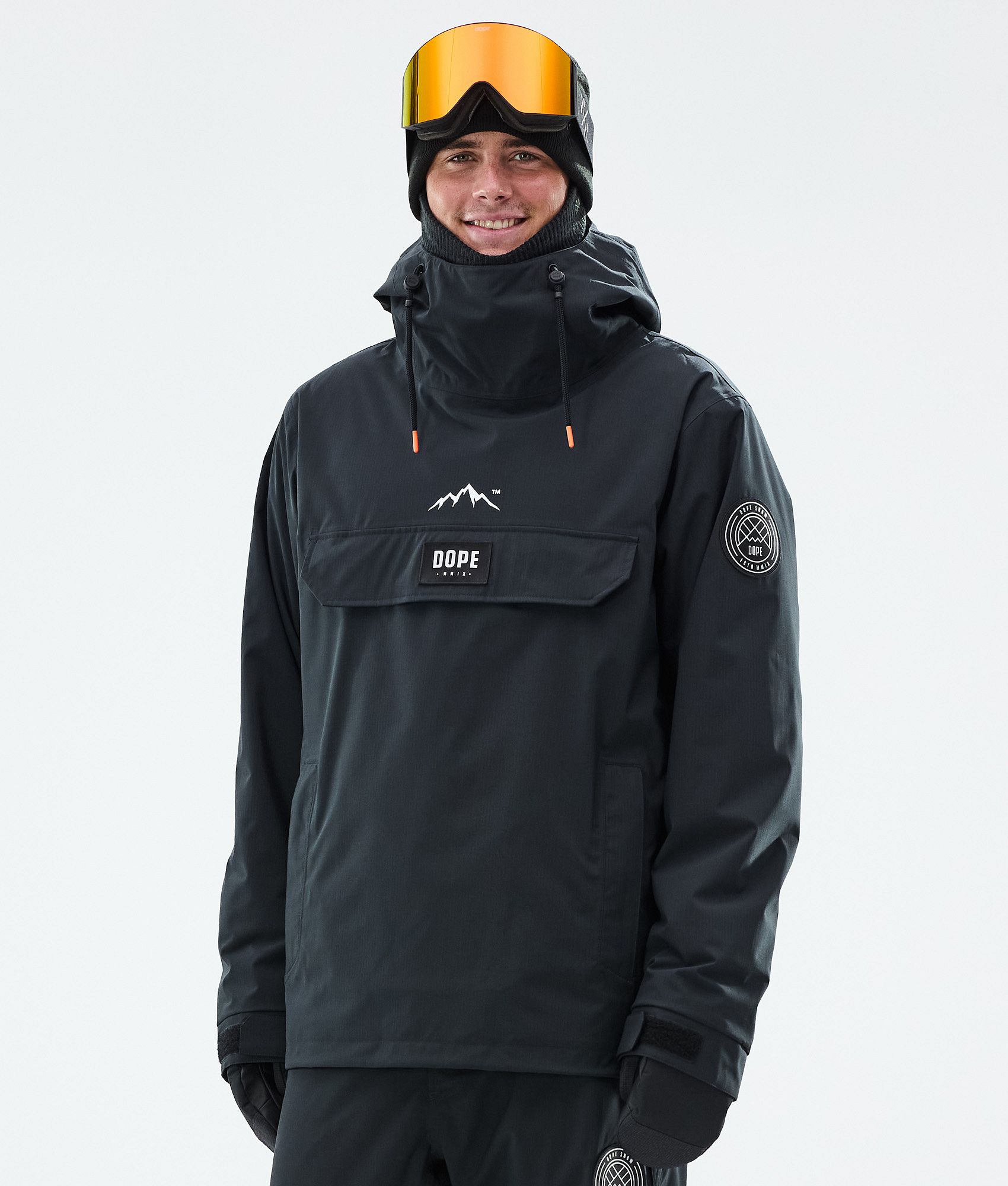 Snowboard Jacket For Men Black