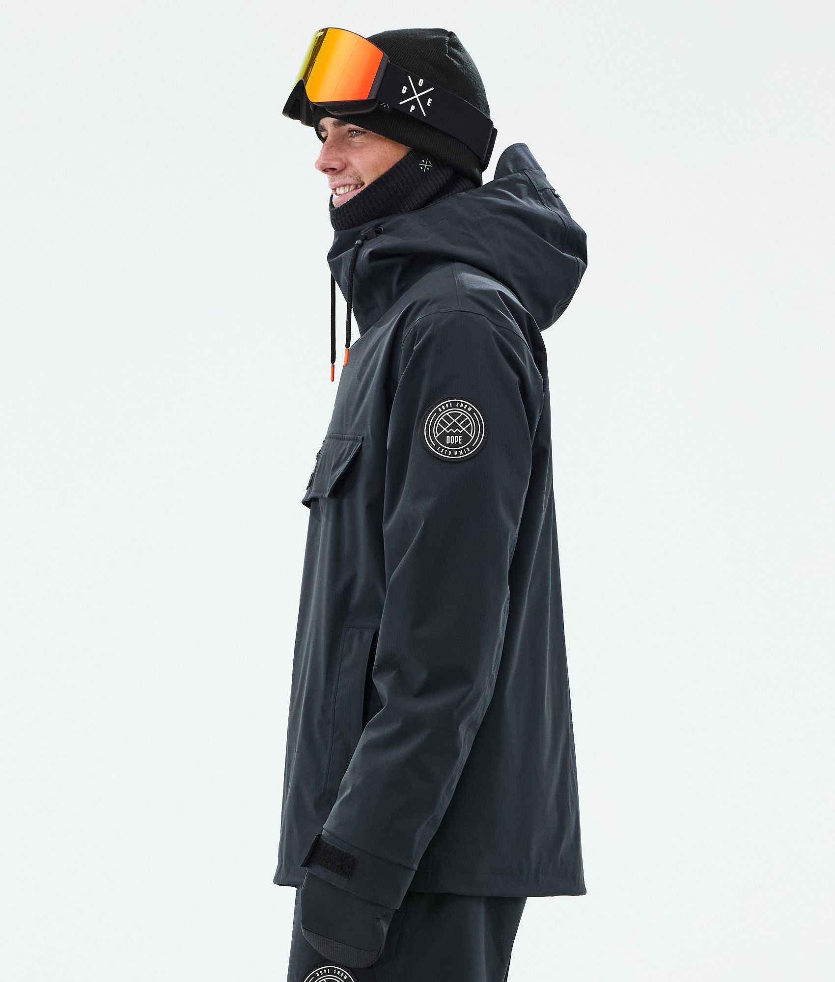 Snowboard Jacket For Men Black