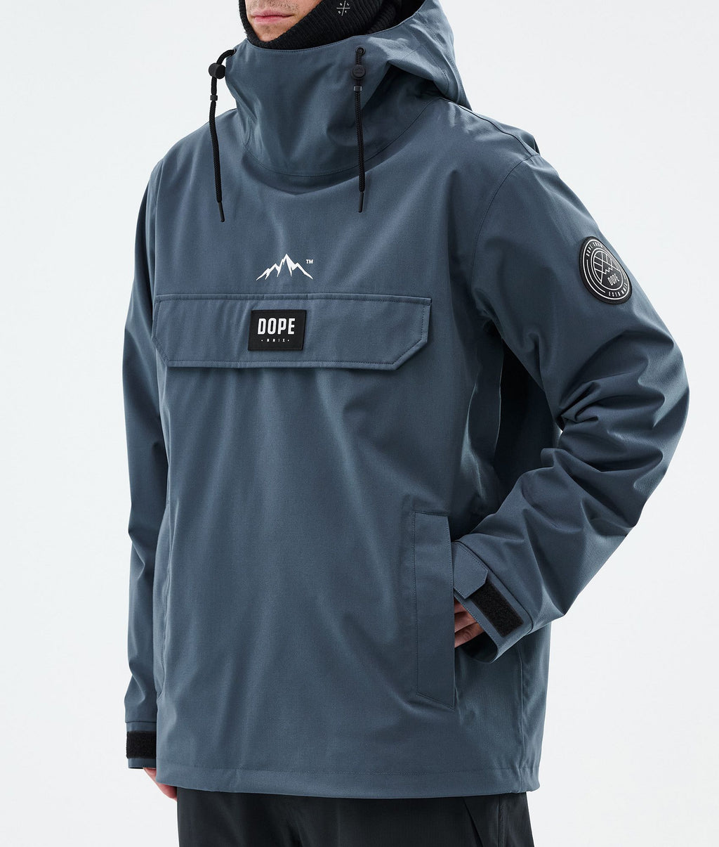 Snowboard Jacket For Men Metal Blue