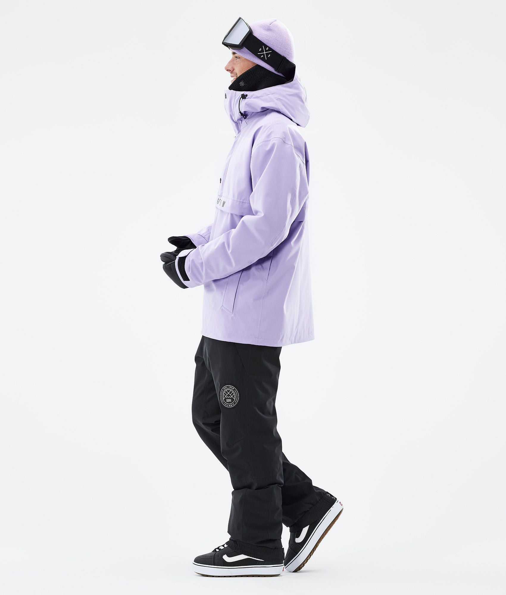 Snowboard Jacket For Men Faded Violet