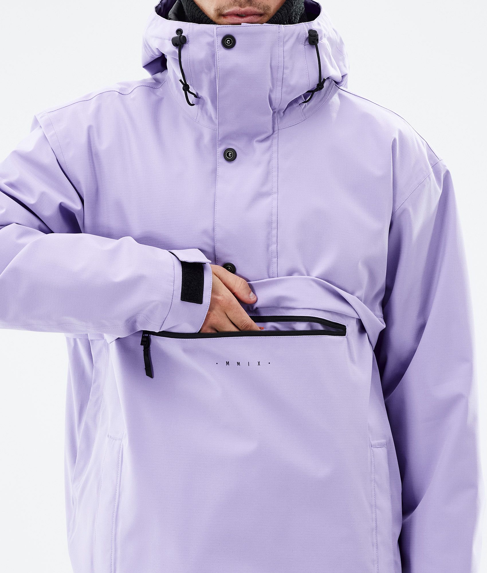 Snowboard Jacket For Men Faded Violet