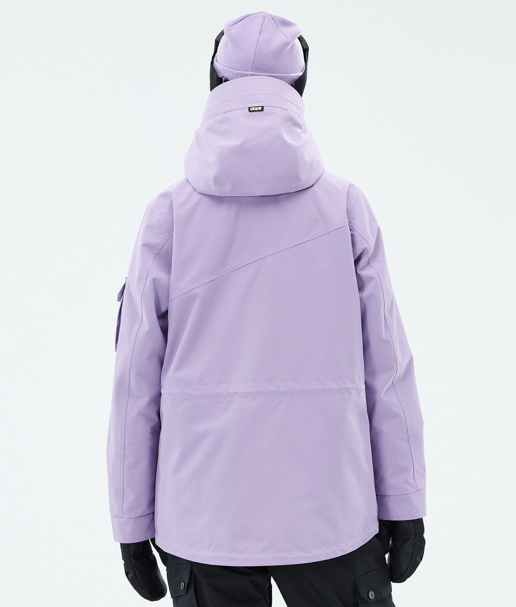 Snowboard Jacket For Women Faded Violet