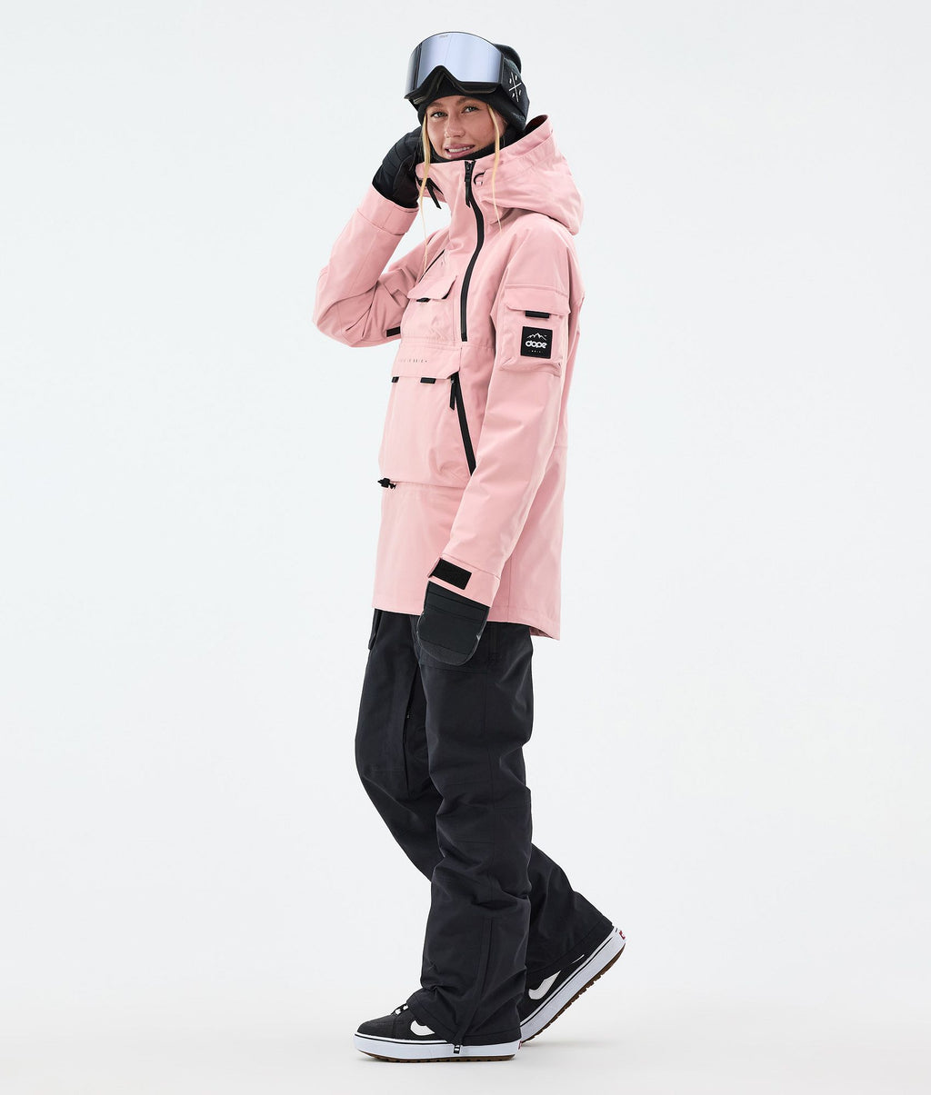Snowboard Jacket For Women Soft Pink