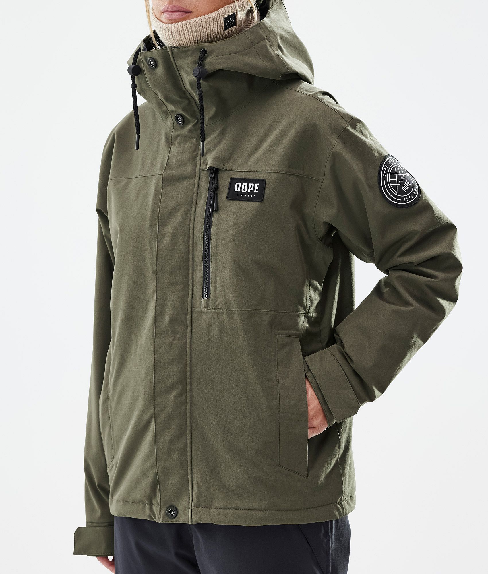 Snowboard Jacket For Women Olive Green