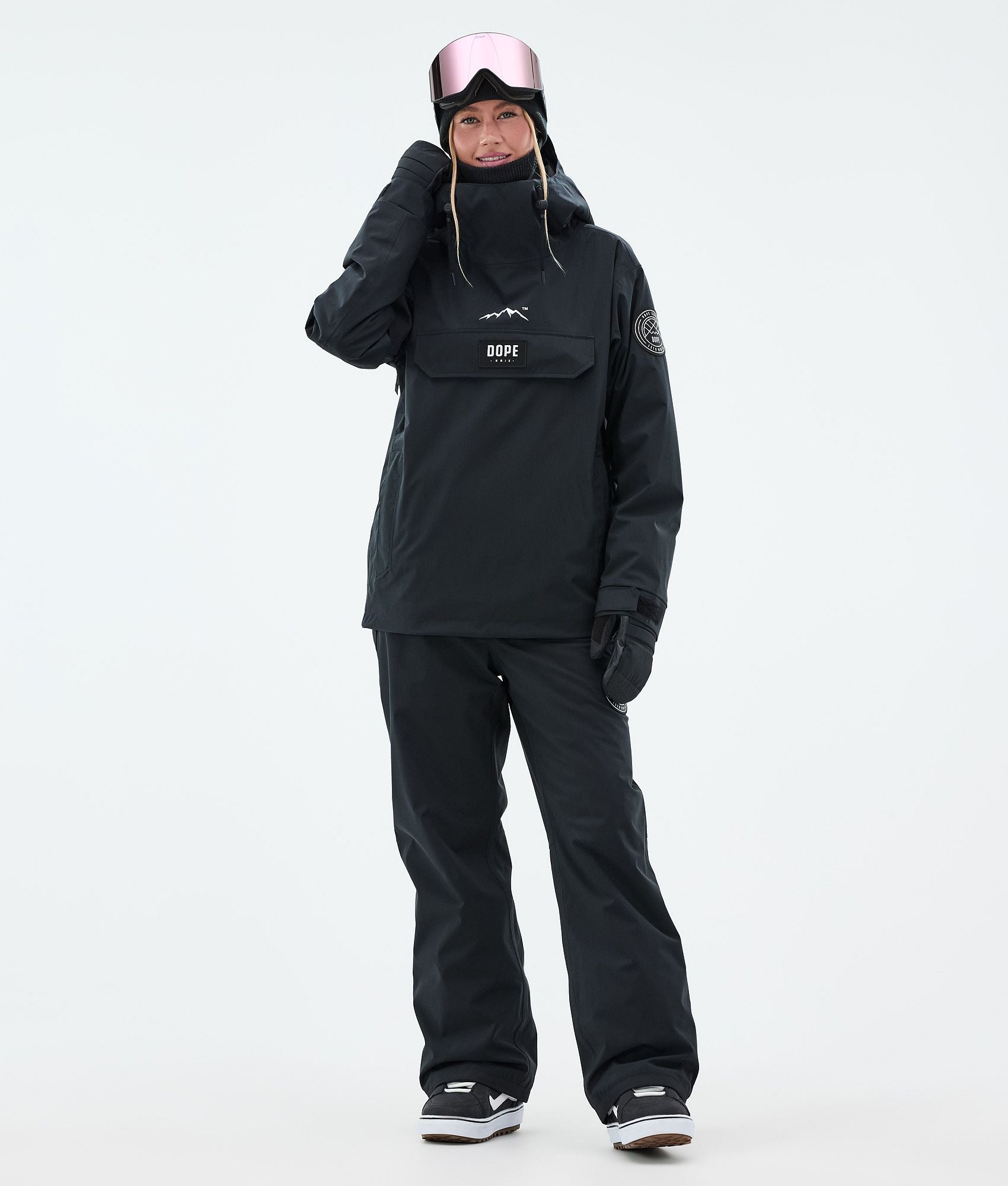 Snowboard Jacket For Women Black