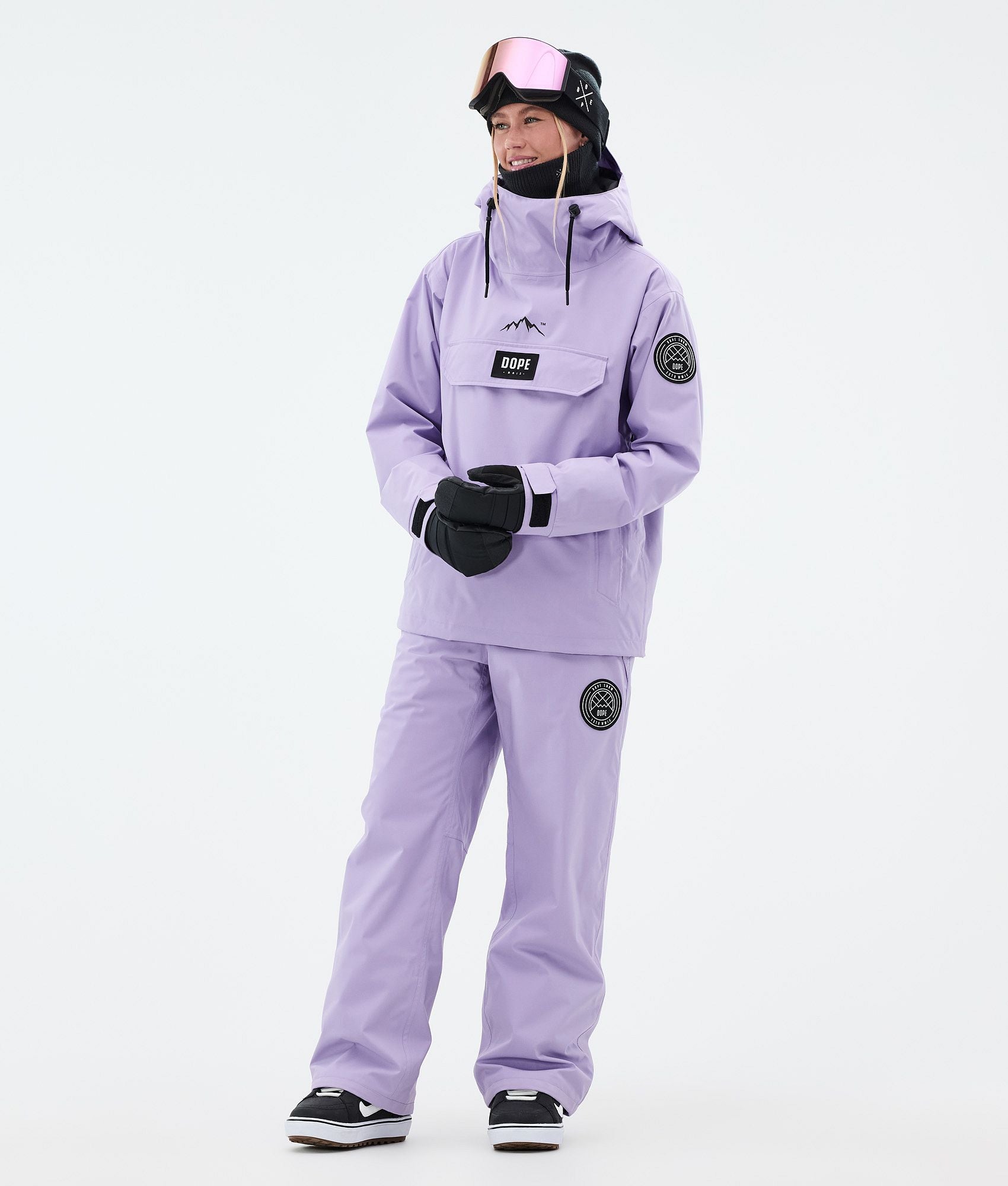 Snowboard Jacket For Women Faded Violet