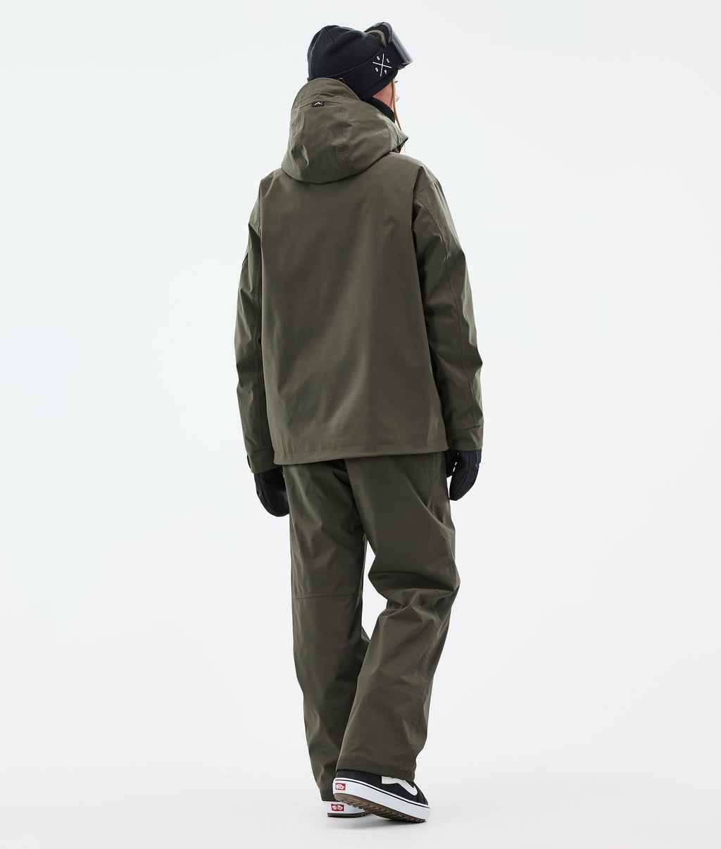 Snowboard Jacket For Women Olive Green
