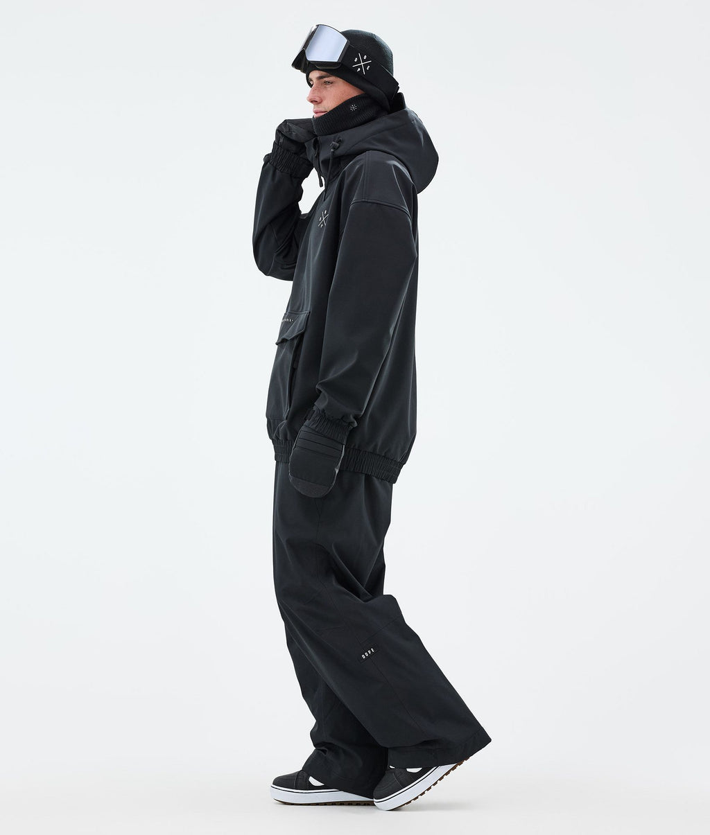 Snowboard Jacket For Men Black