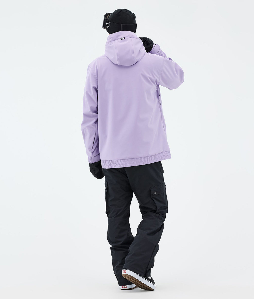 Snowboard Jacket For Men 2X-Up Faded Violet