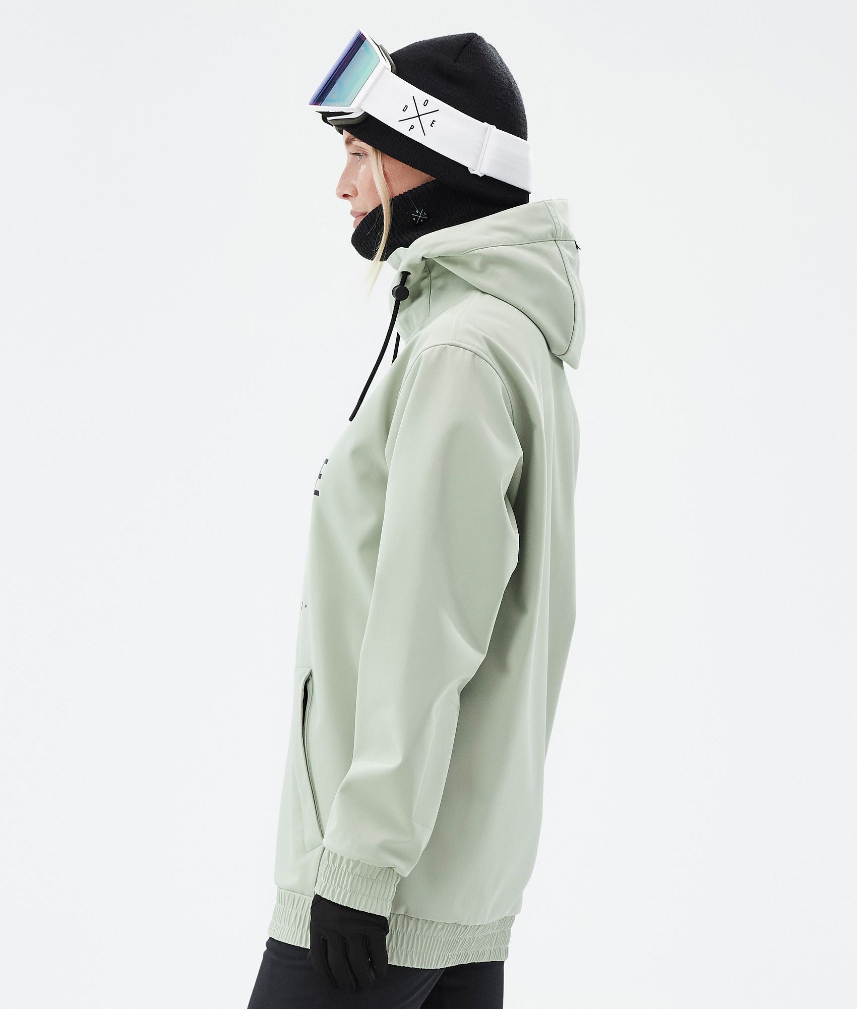 Snowboard Jacket For Women 2X-Up Soft Green