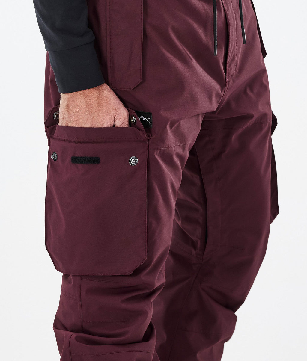 Snowboard Pants For Men Don Burgundy