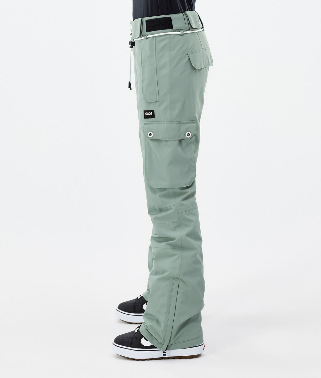 Snowboard Pants For Women Faded Green