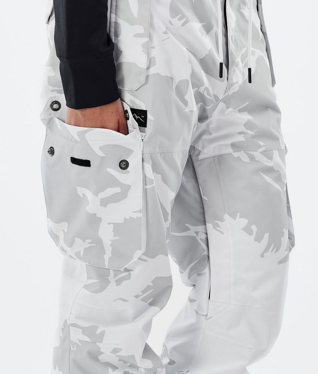 Snowboard Pants For Women Grey Camo