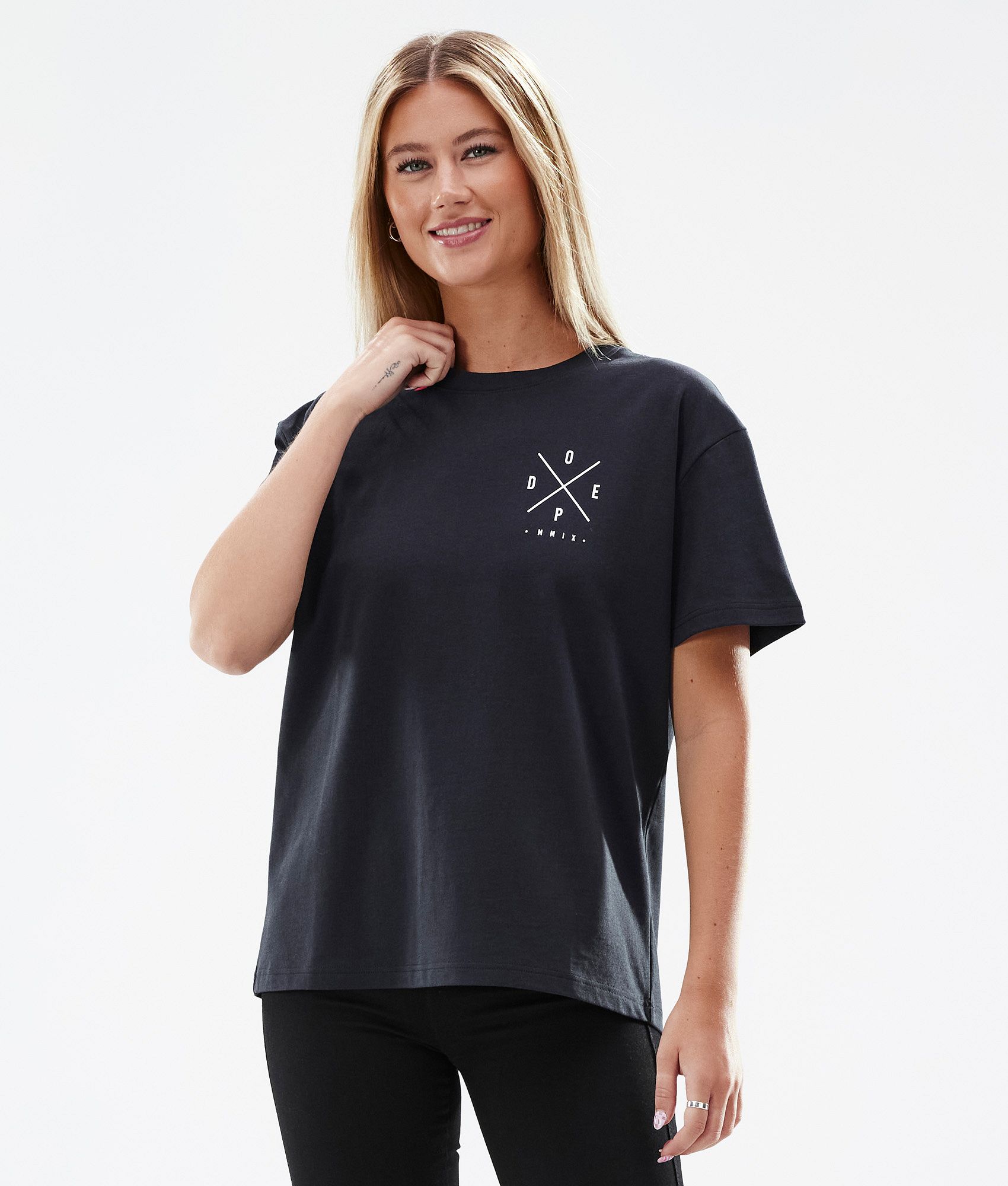 T-shirt Women 2X-Up Black