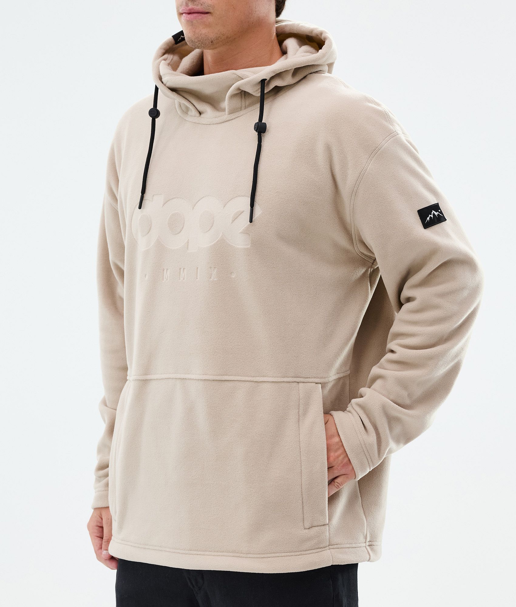 Fleece Hoodie For Men Sand