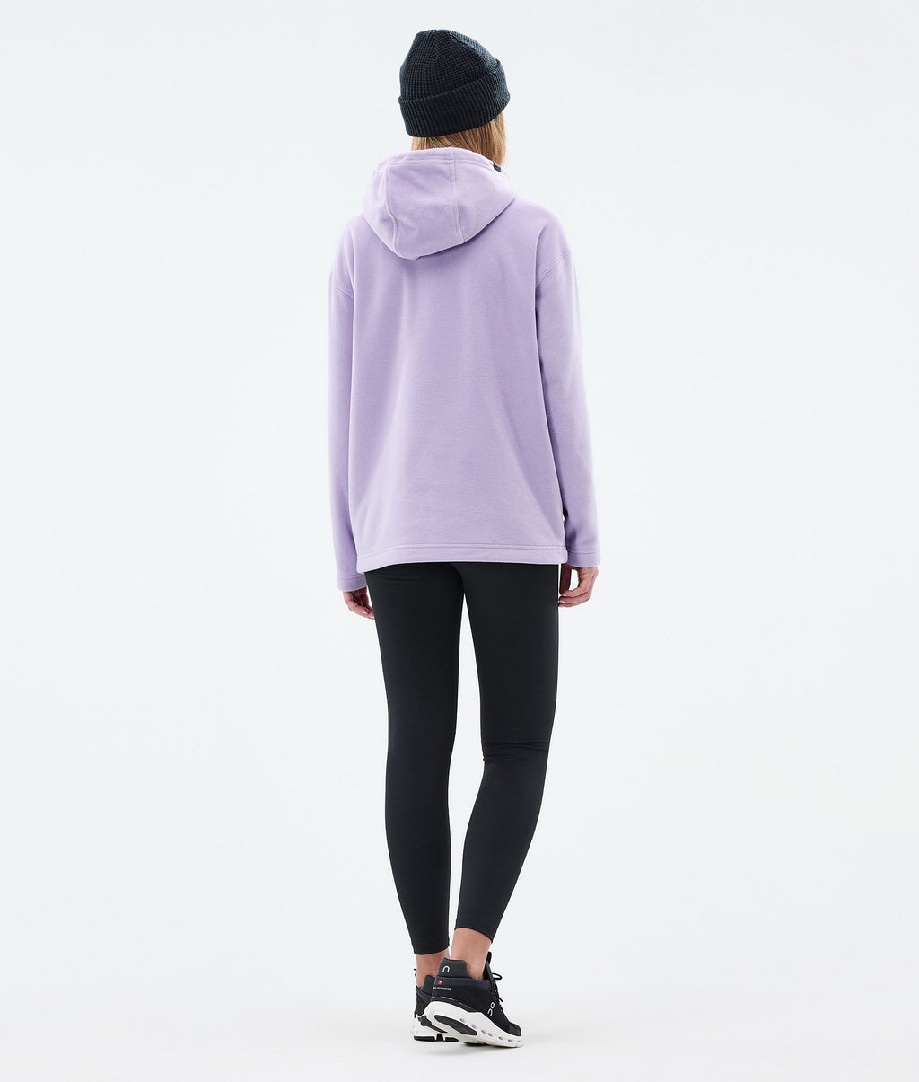 Fleece Hoodie For Women Faded Violet