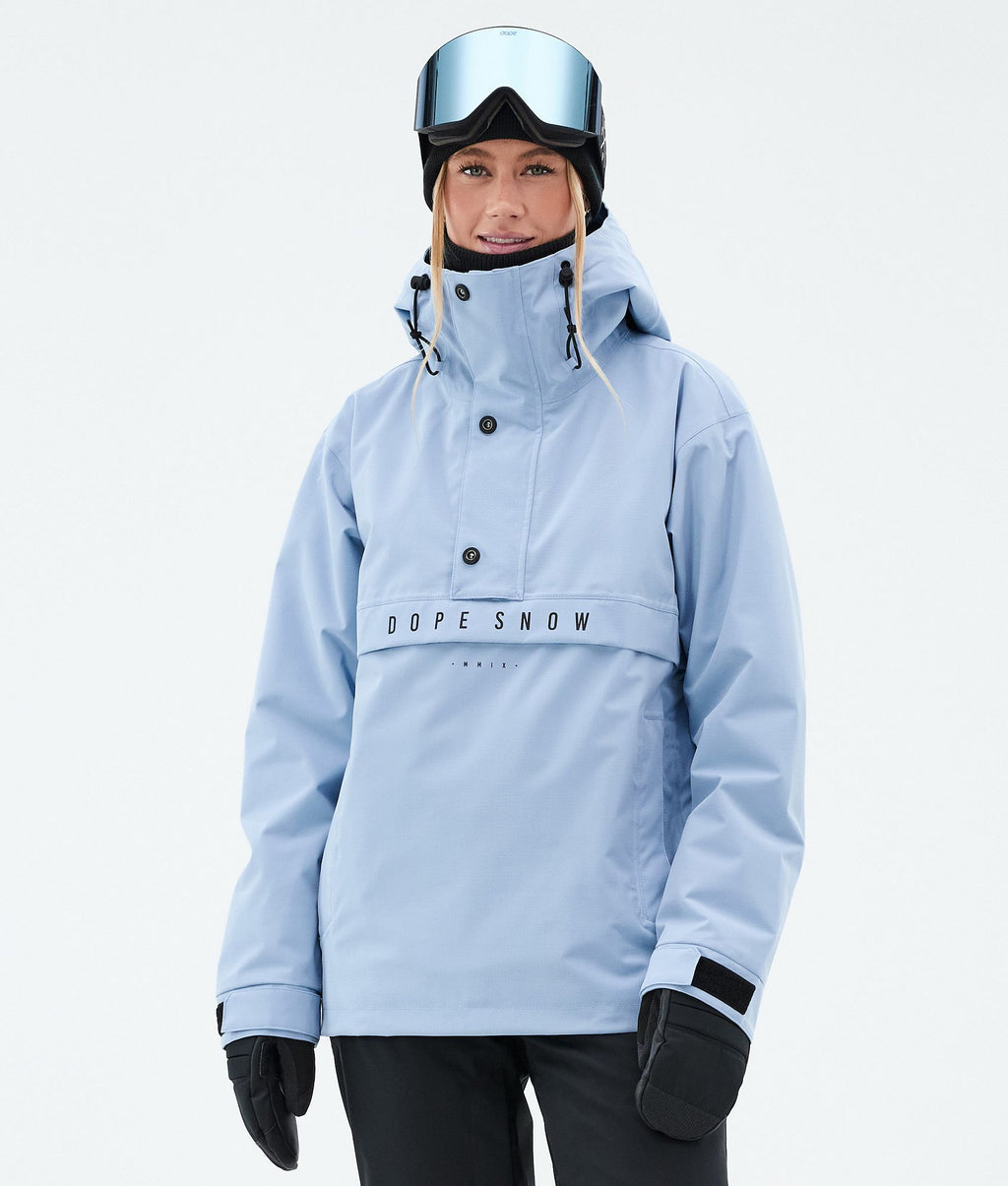 Snowboard Jacket For Women Light Blue