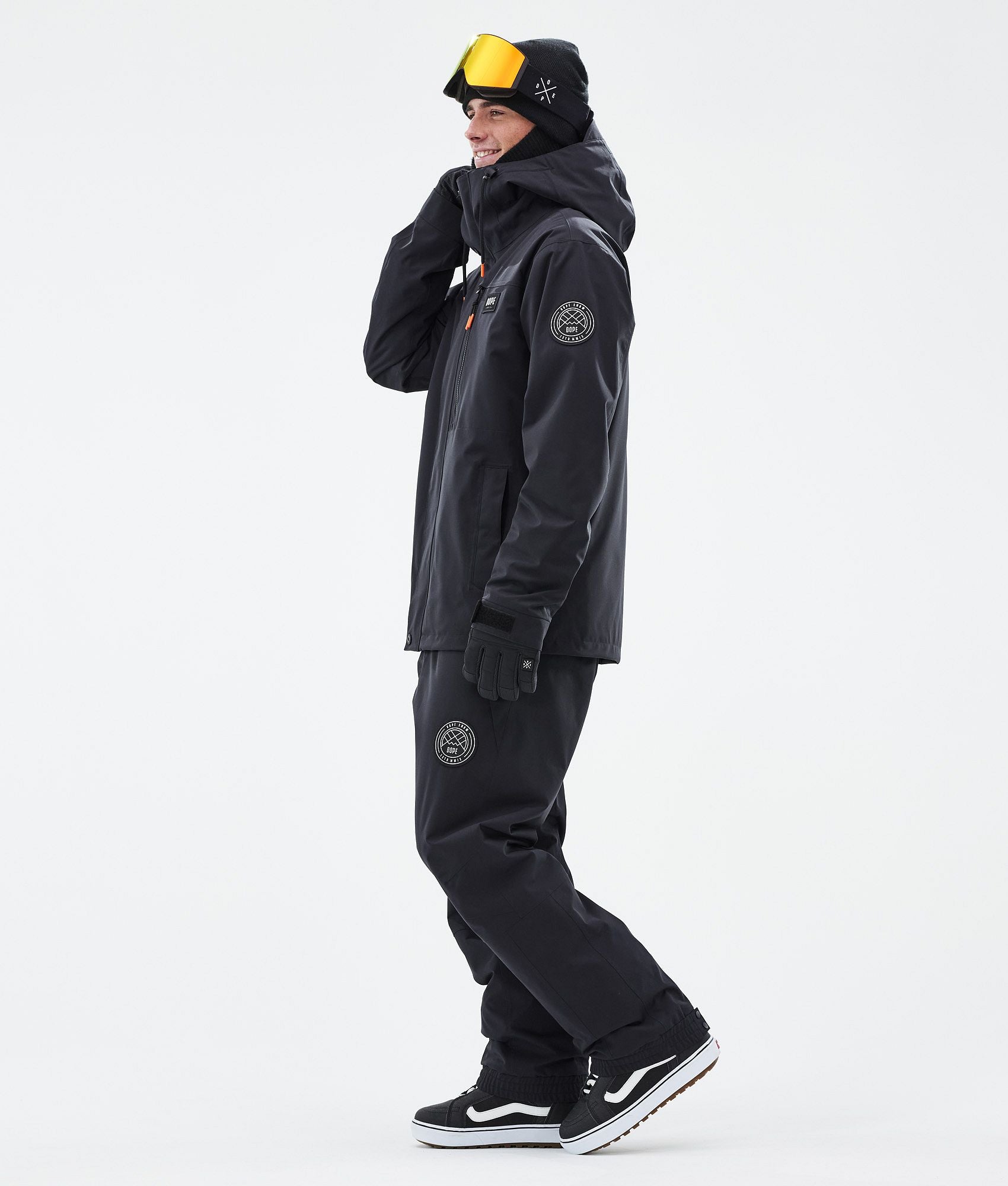 Snowboard Jacket For Men Black