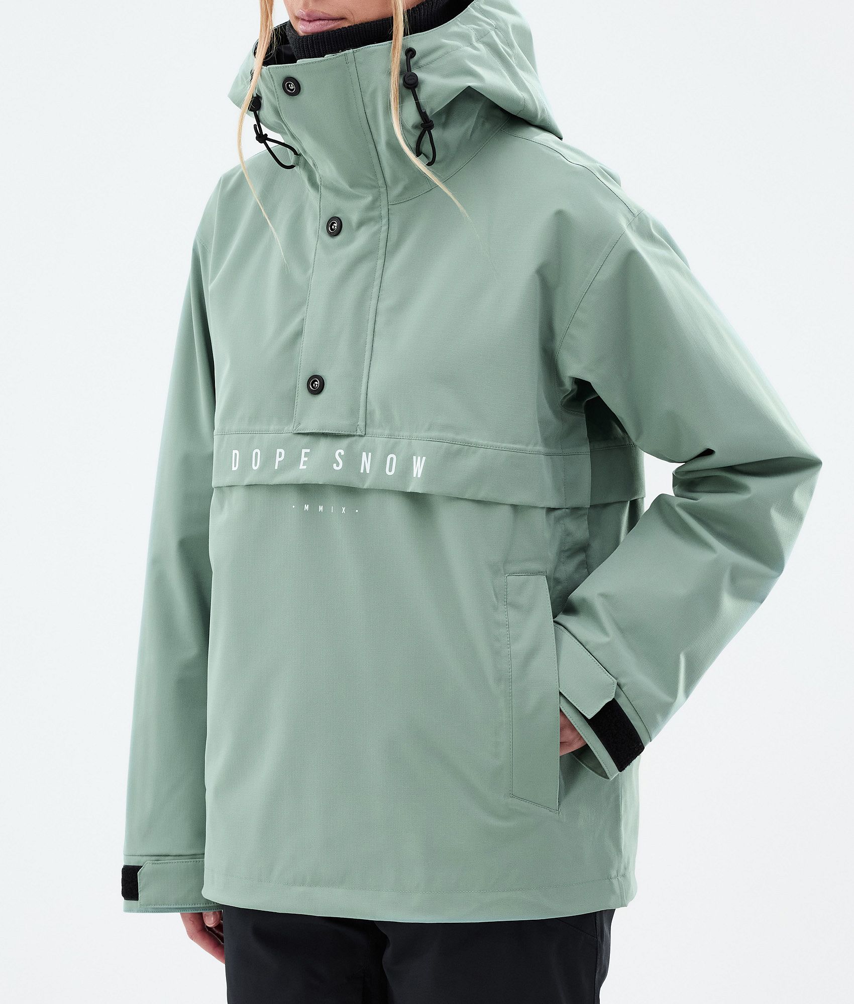 Snowboard Jacket For Women Faded Green