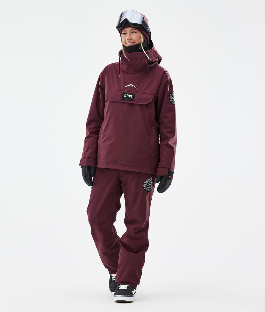 Snowboard Pants For Women Burgundy