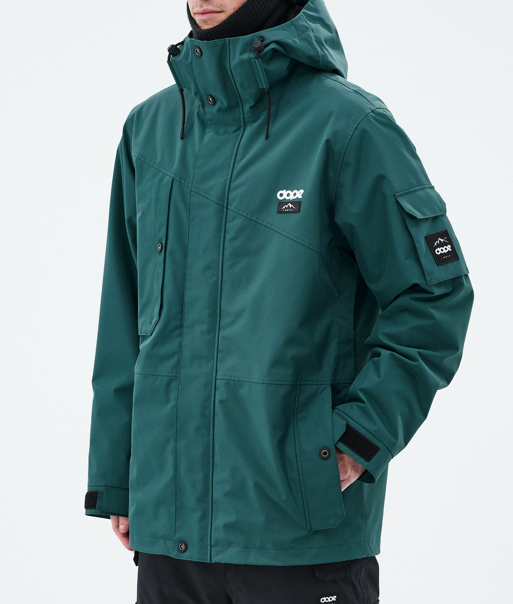Snowboard Jacket For Men Bottle Green
