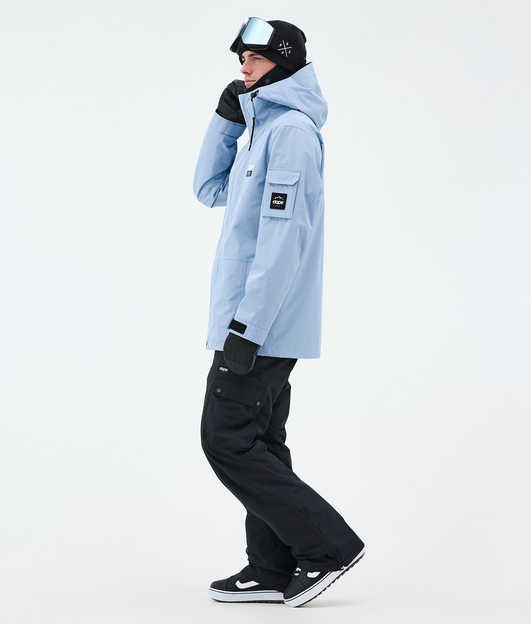 Snowboard Jacket For Men Light Blue