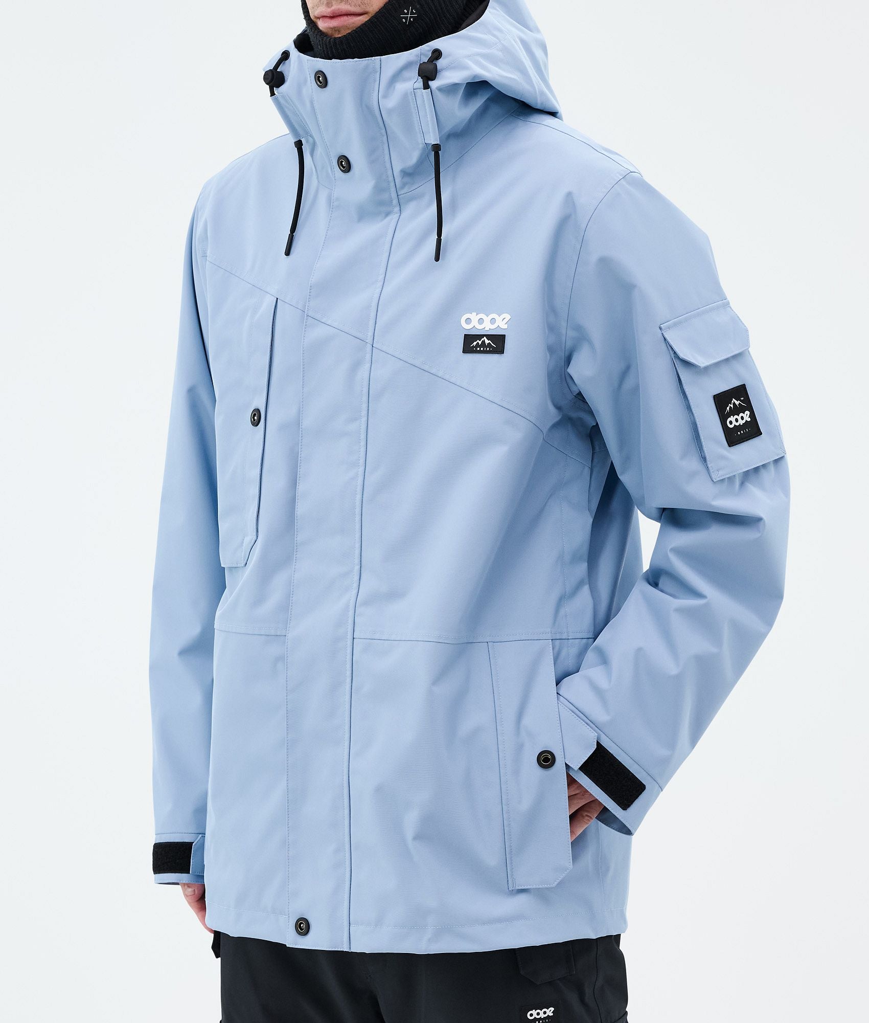 Snowboard Jacket For Men Light Blue