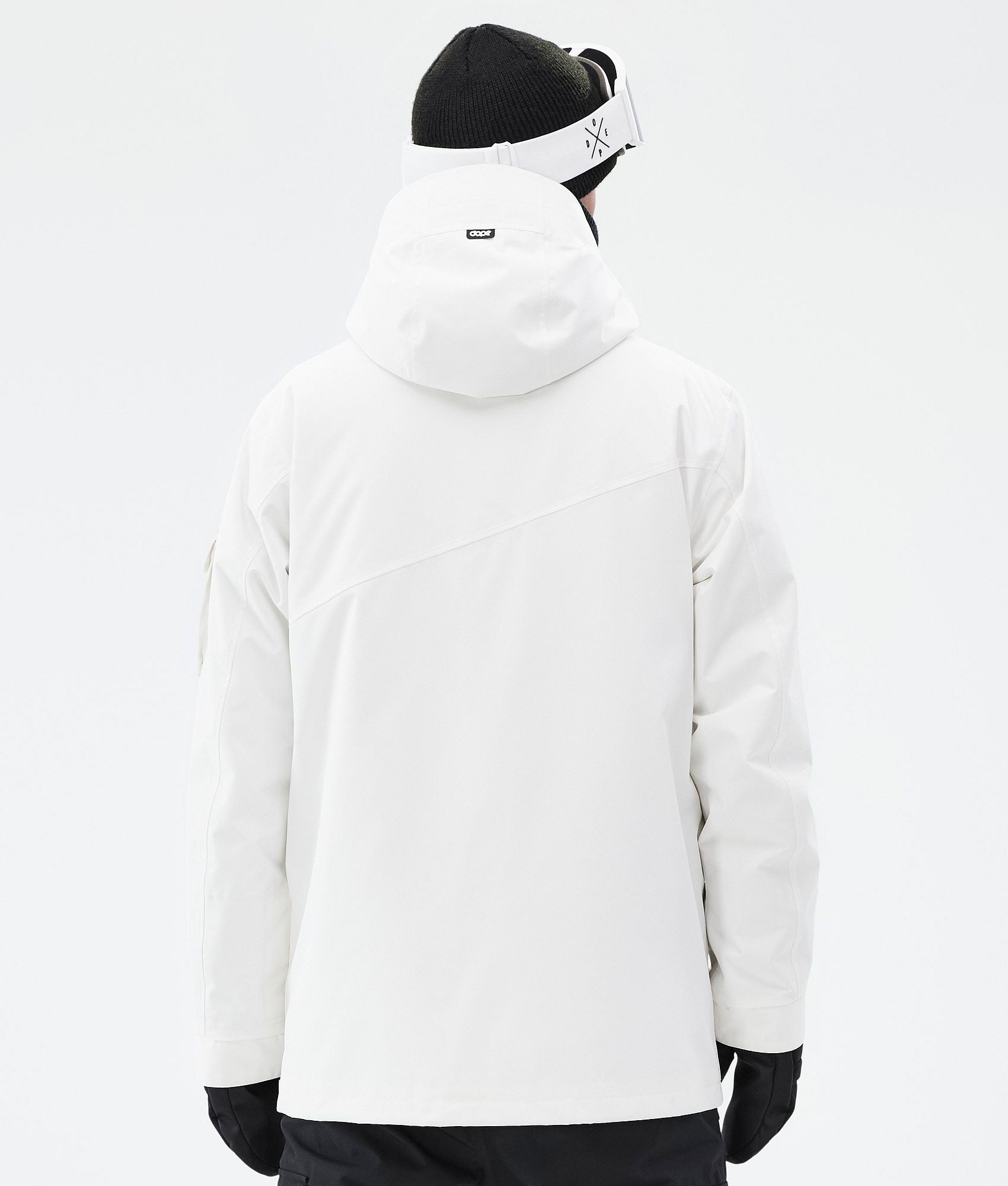 Snowboard Jacket For Men Old White