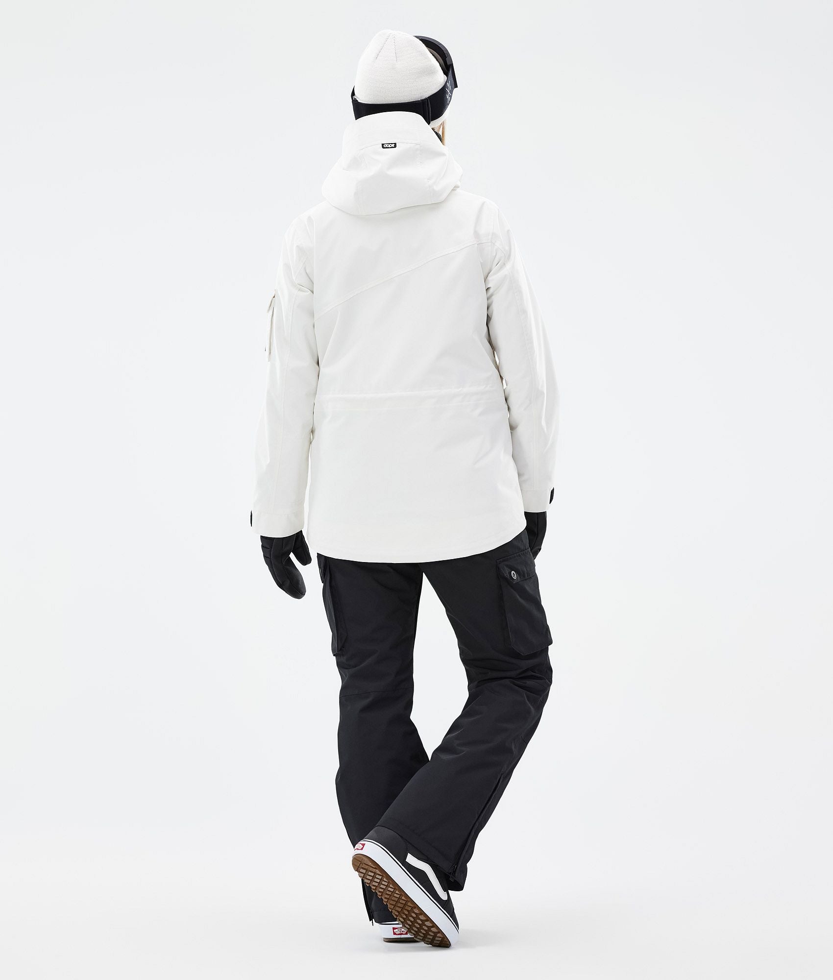 Snowboard Jacket For Women Old White