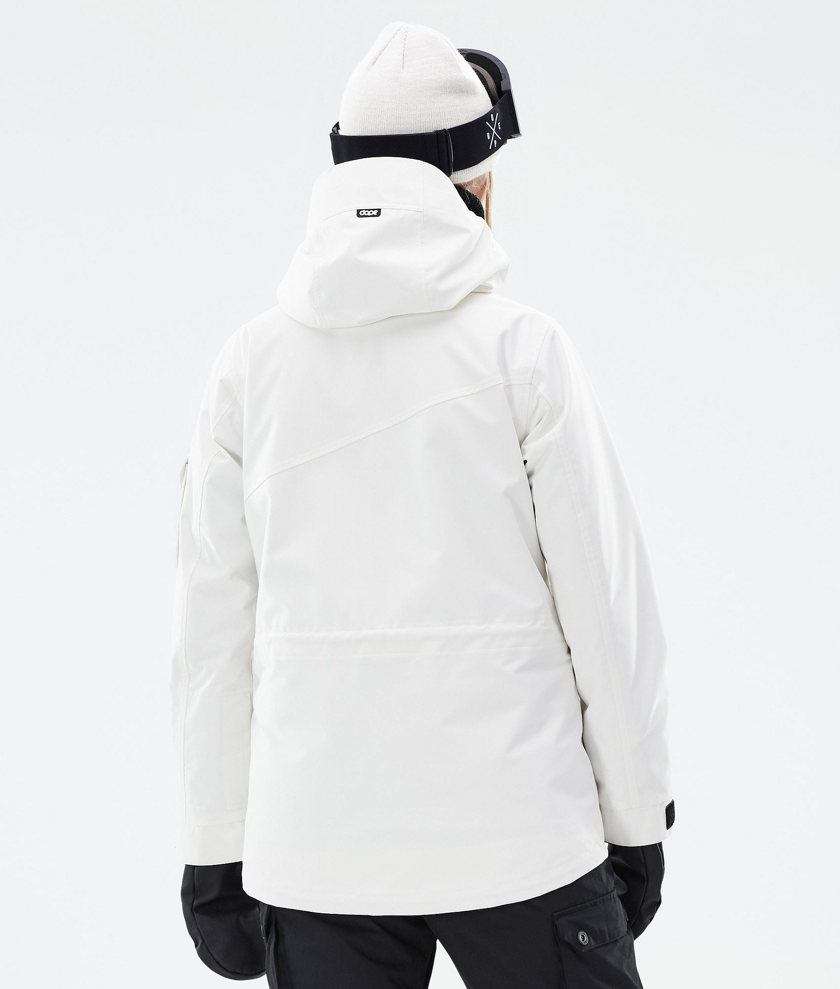 Snowboard Jacket For Women Old White