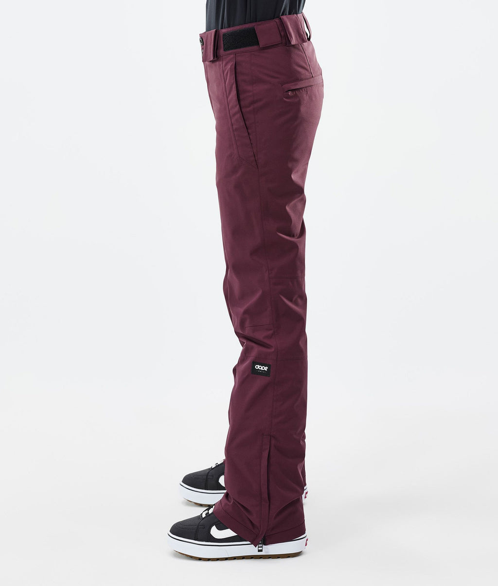 Snowboard Pants For Women Burgundy