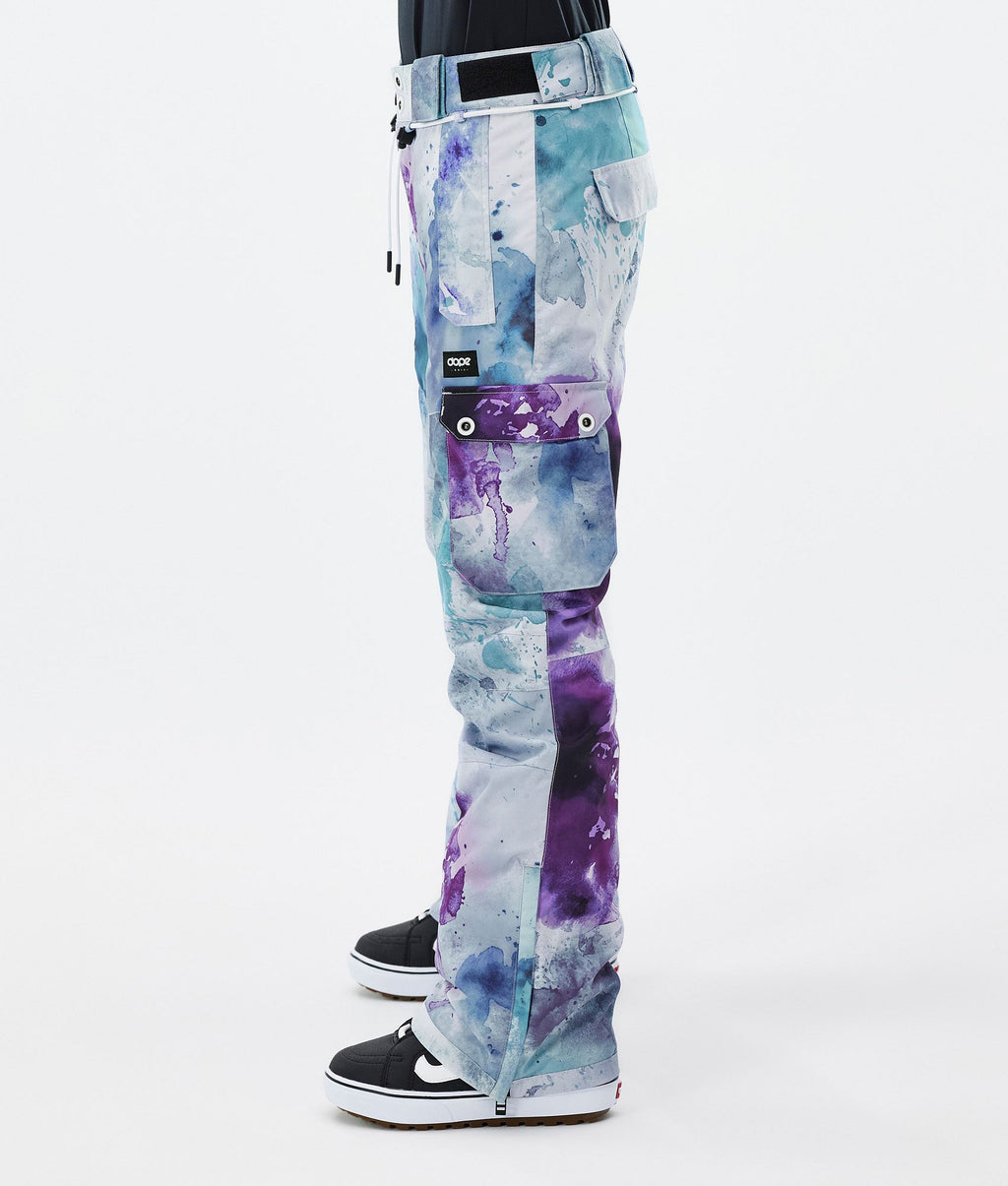 Snowboard Pants For Women Spray Green Grape