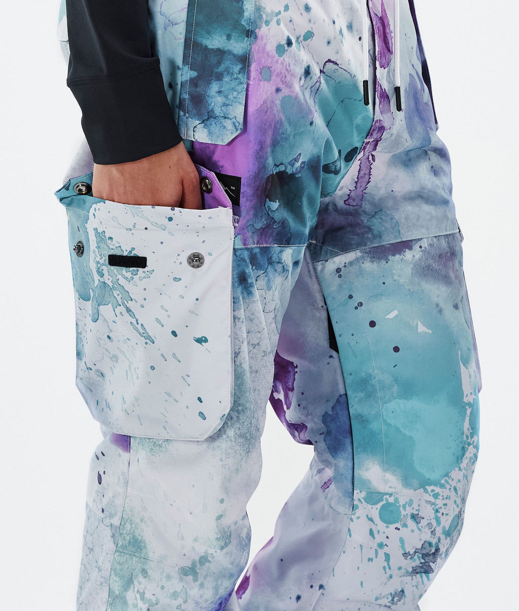 Snowboard Pants For Women Spray Green Grape